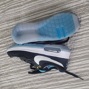 Nike Air Max Motif 'Black Blue Lightning